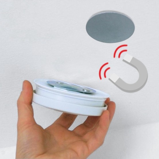 Magnetpad für Rauchwarnmelder Schritt 3